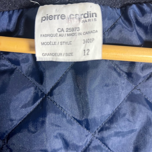 Pierre Cardin Paris - Navy Pea Coat - Picture 8 of 8